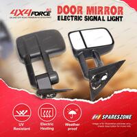 2 x Door Mirrors with Electric Signal Light for Toyota Landcruiser 200 Series