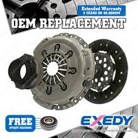 Exedy Clutch Kit for Ssangyong Musso Sports OM662.920 88KW 4WD RWD AT MT 2.9L