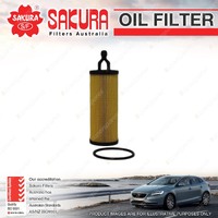 Sakura Oil Filter for Jeep Cherokee KL Grand Cherokee WK Wrangler JK 3.2L 3.6L