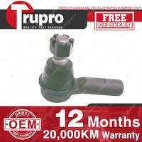 1 Pc Trupro LH Outer Tie Rod End for GREAT WALL V240 K2 Series 4WD Ute 09-on