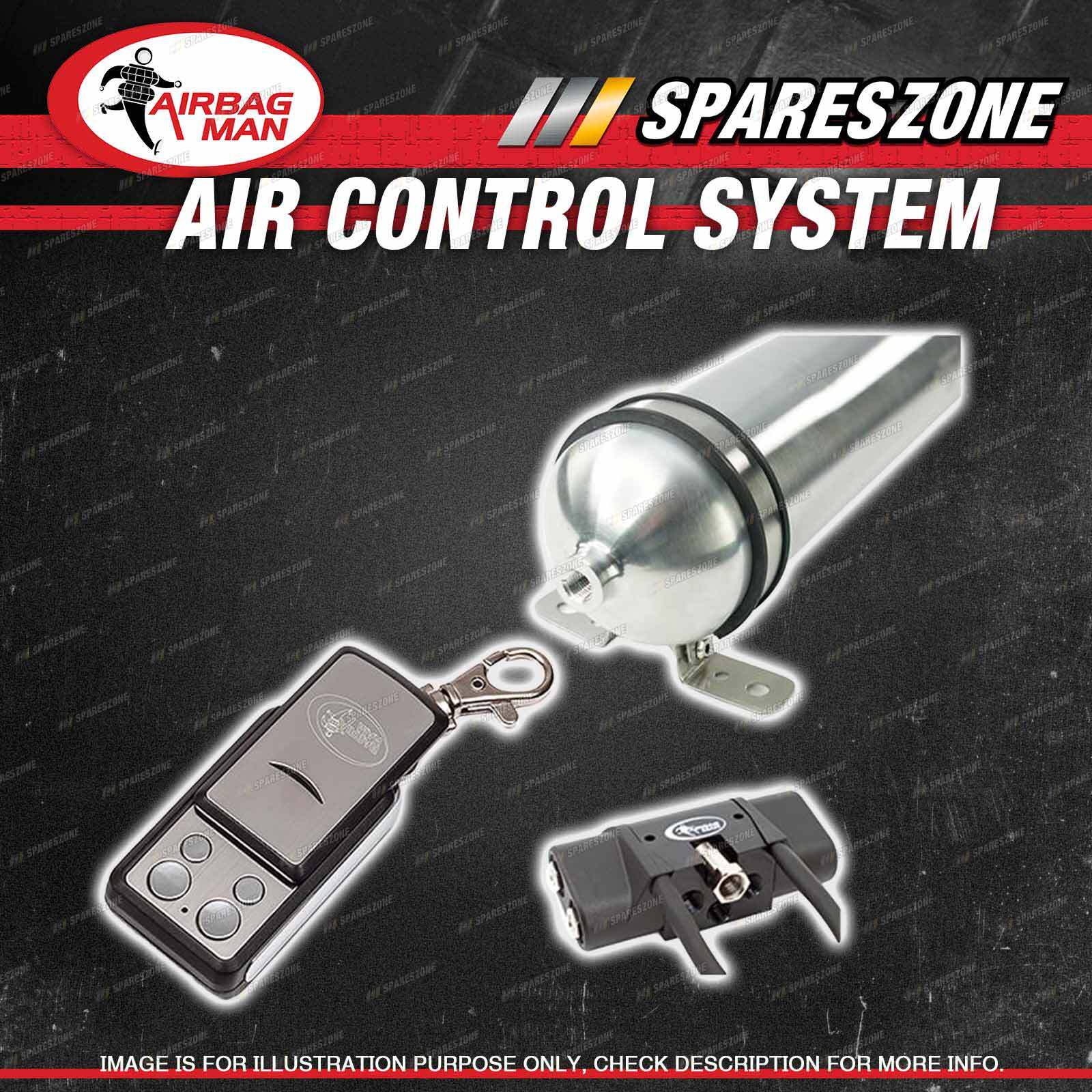 Airbag Man Compressor Air Control System 1 Gallon Air Tank Dual