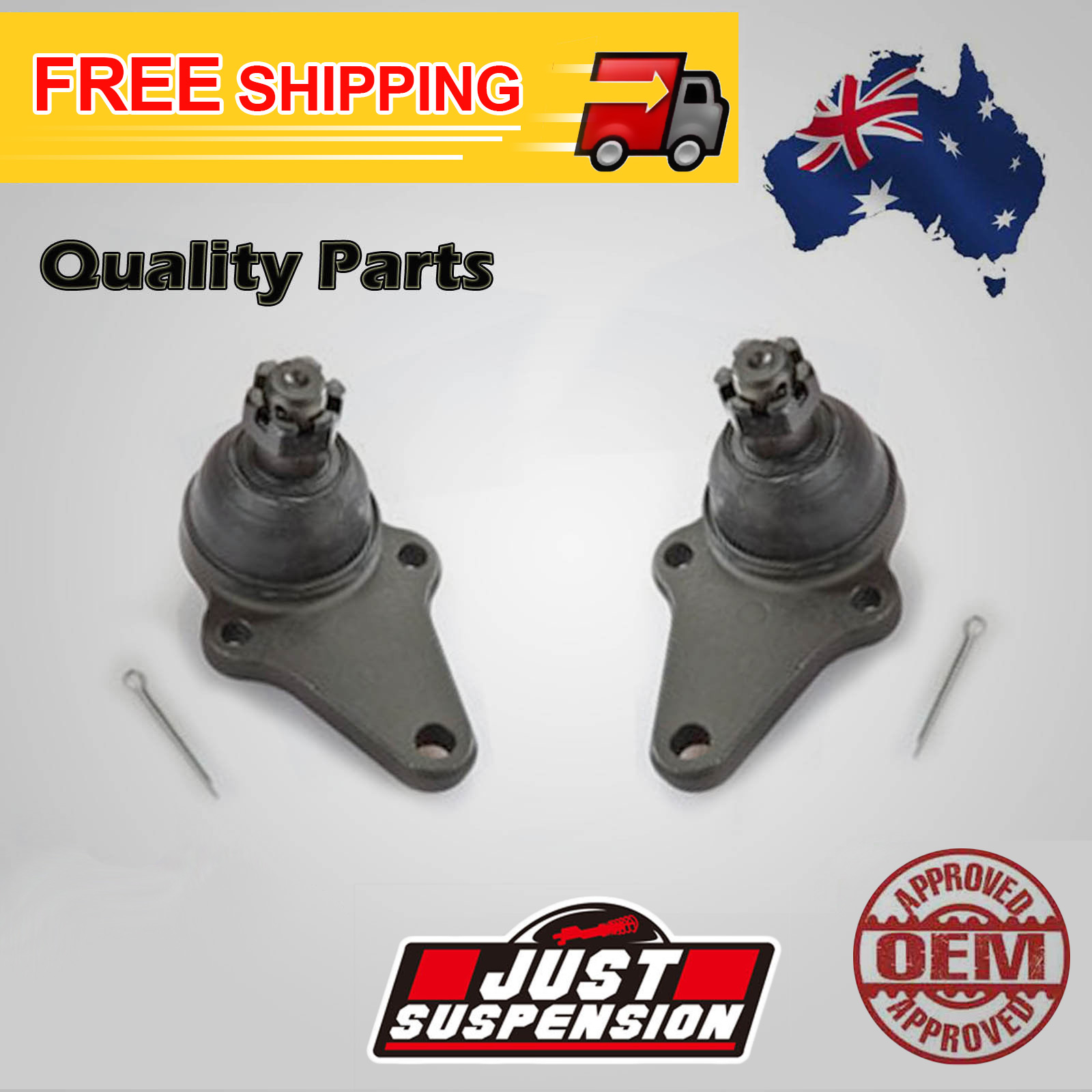 2 Front Lower Ball Joint for Toyota Hilux Surf 2WD LN147 LN145 RZN149