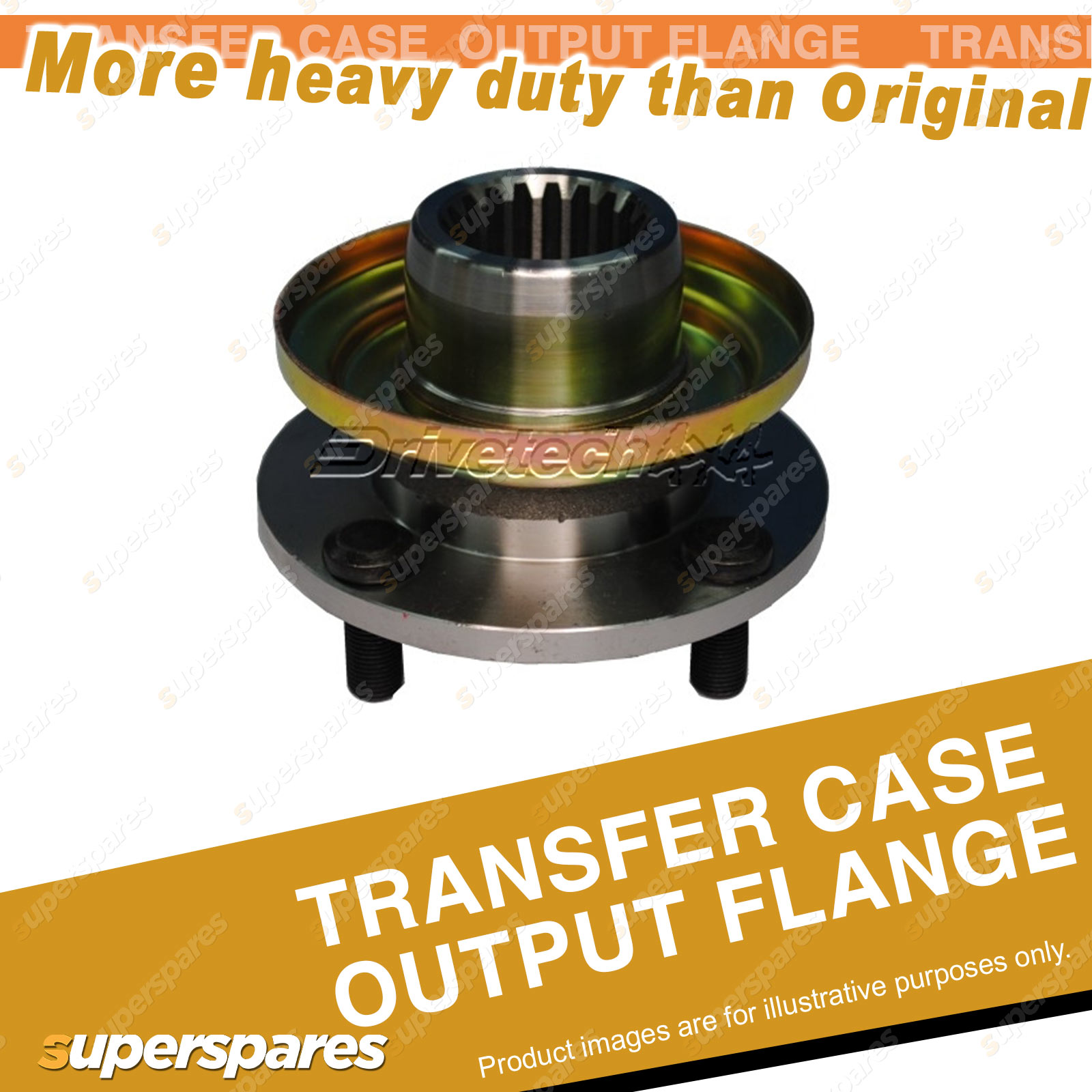 Front Transfer Case Output Flange for TOYOTA LANDCRUISER HZJ75 78 79 90