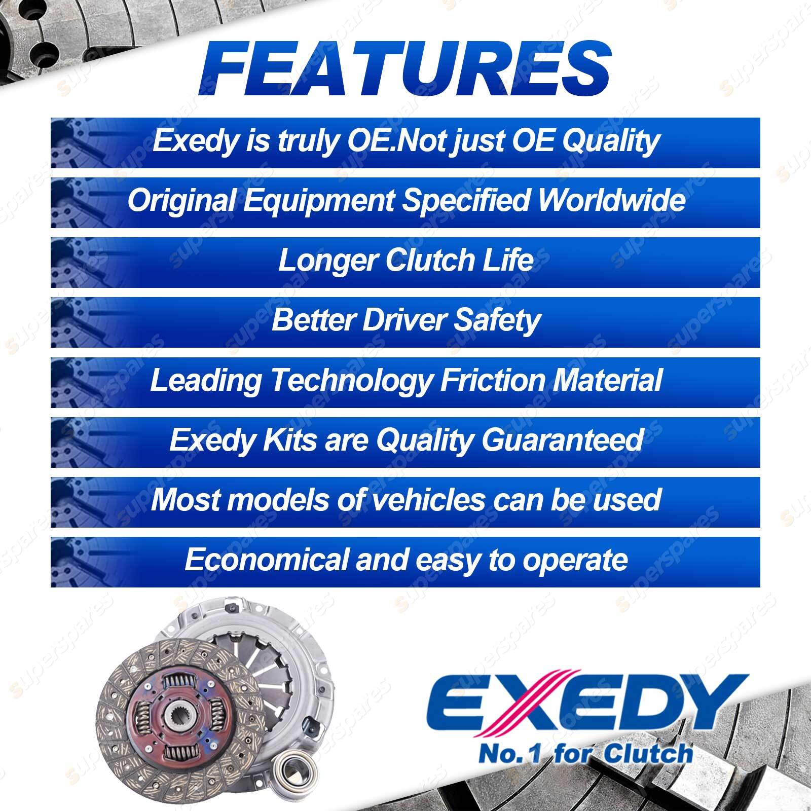 Exedy OEM Replacement DMF Clutch Kit for Jeep Wrangler JK  ENS 2007 -  2011