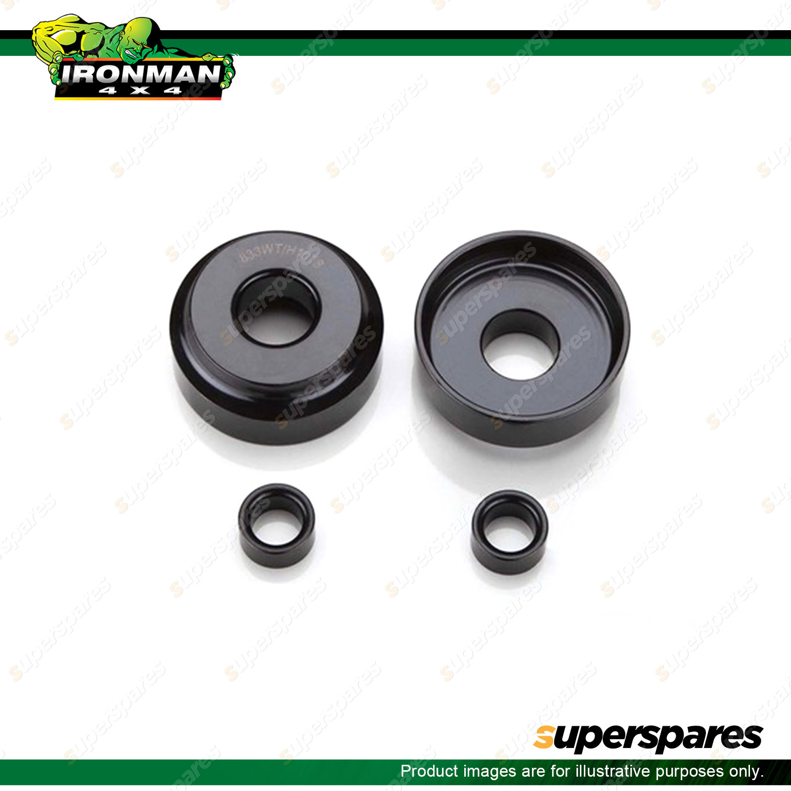 Front Ironman 4x4 Caster Correction Radius Arm Spacer 15mm 833WT 4WD