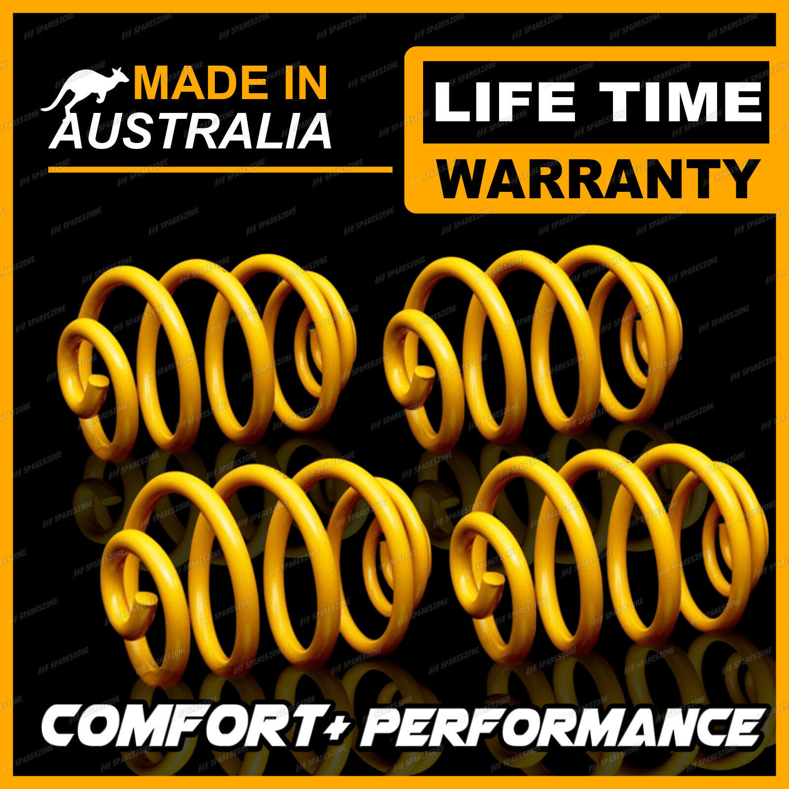 HOLDEN GEMINI TC 4CYL 1977-1985 FRONT /& REAR 50mm SUPER LOW KING COIL SPRINGS