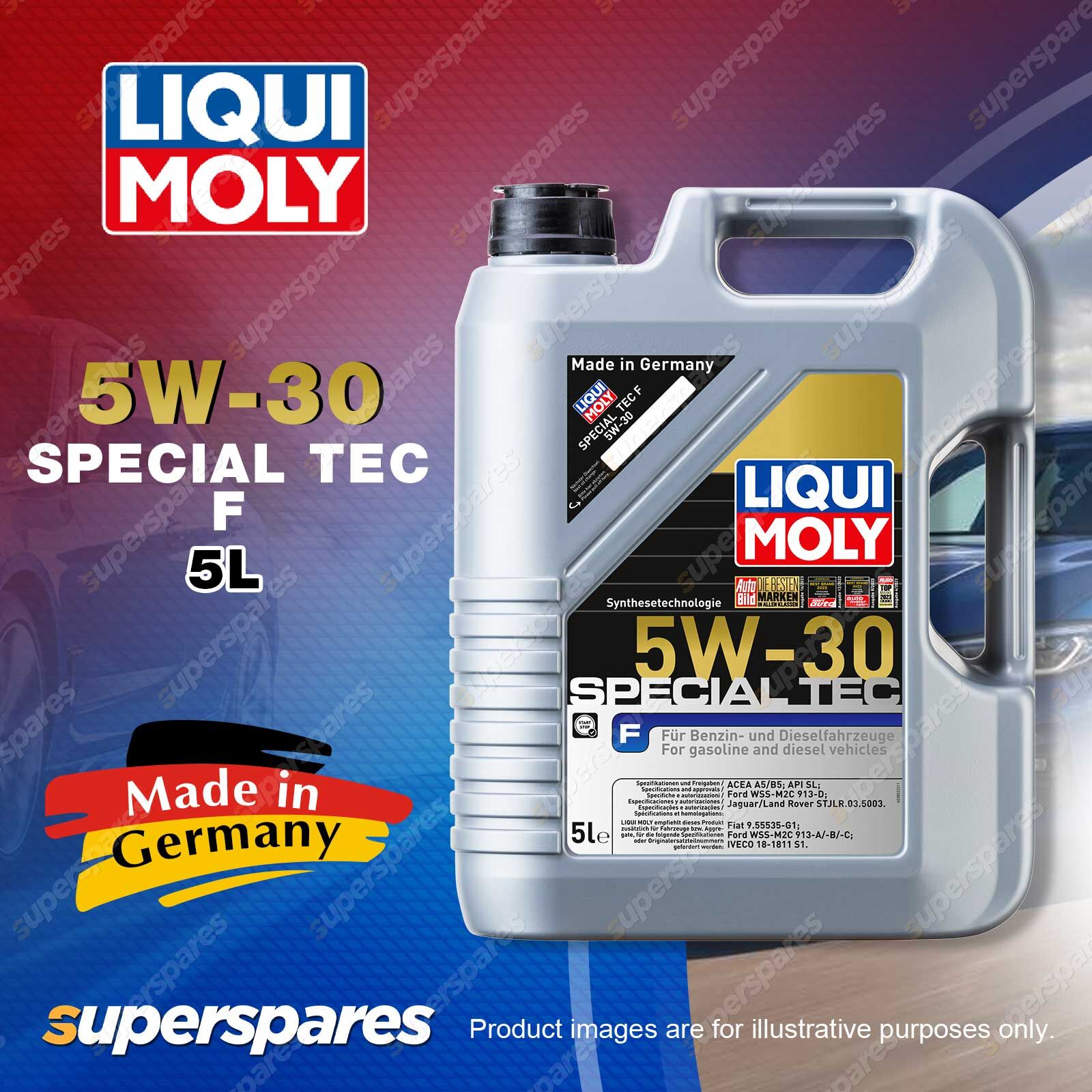 LIQUI MOLY Special Tec F 5W-30 Engine Oil 5L Low-Friction Motor Oil