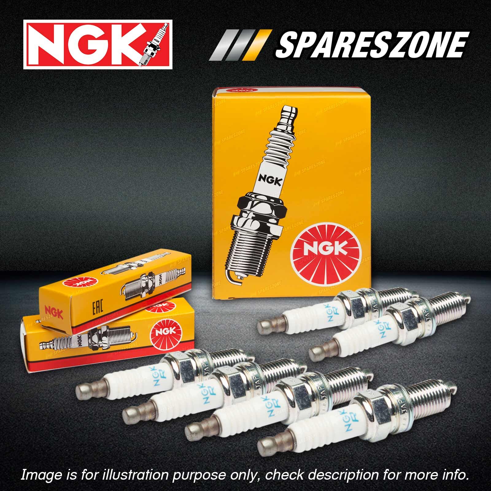 6 x NGK Spark Plugs for Nissan Patrol GQ Navara D21 D22 Pathfinder D21