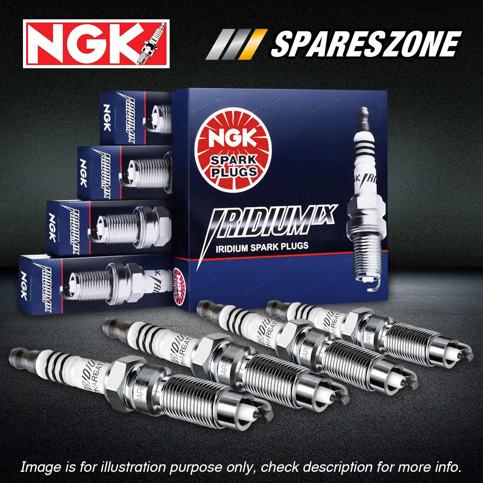 4 NGK Iridium Spark Plugs for Toyota Hilux RZN149 154 169 174 Prado