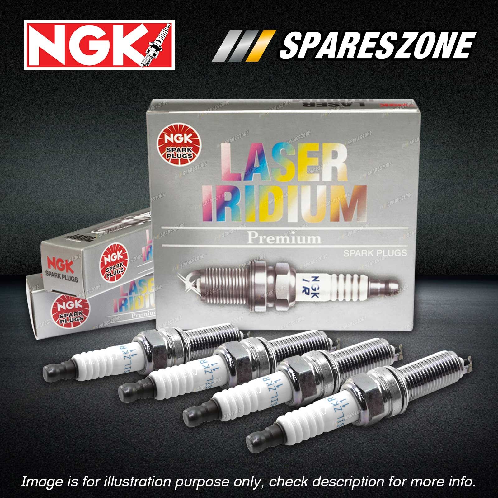 4 NGK Iridium Spark Plugs For Peugeot 2008 207 208 3008 308 5008 508