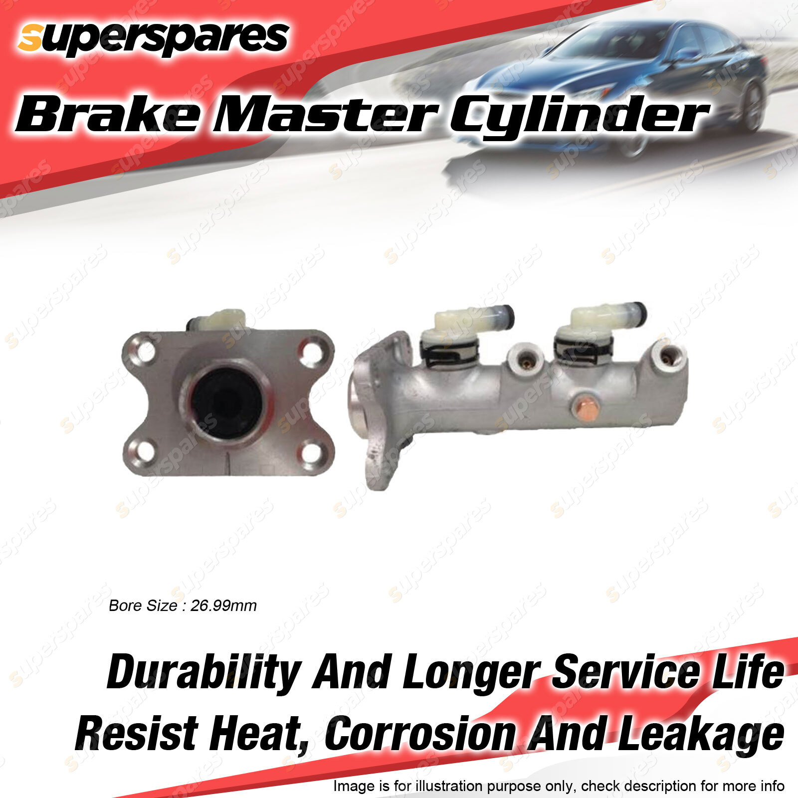 Protex Brake Master Cylinder for Toyota Hiace KZH138 KZH132 KZH116