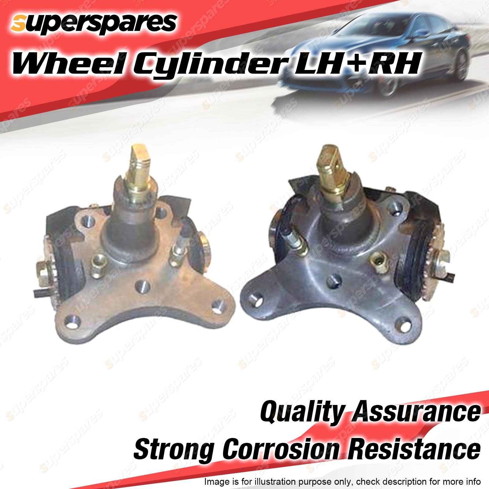 2 LH+RH Rear Wheel Cylinders for Isuzu FSS550 FSS FSS34 7.8L 20032007