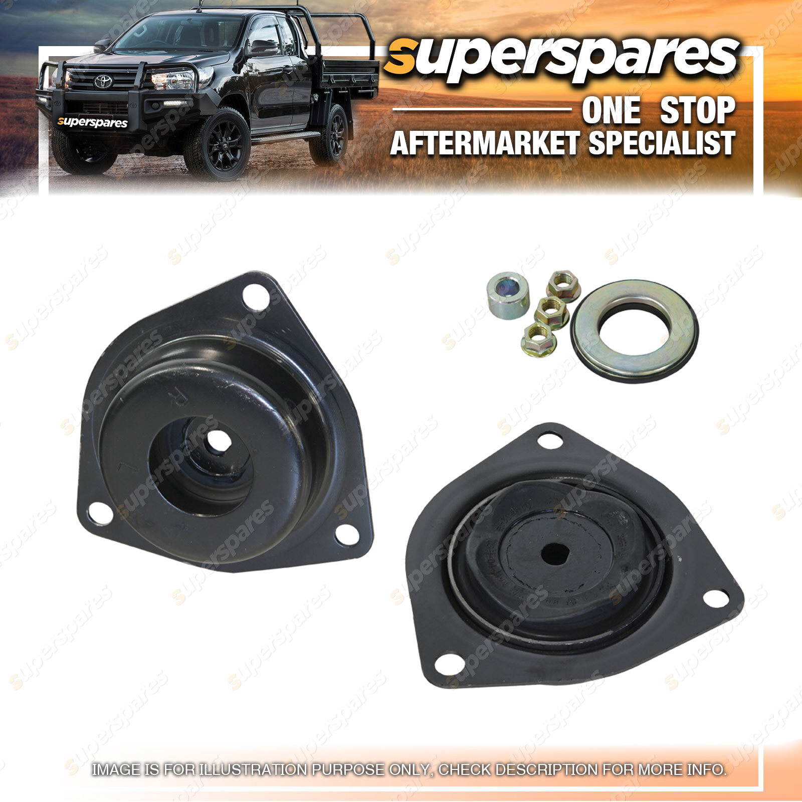 Superspares Front Strut Mount for Nissan Pathfinder R50 02/199906/2005