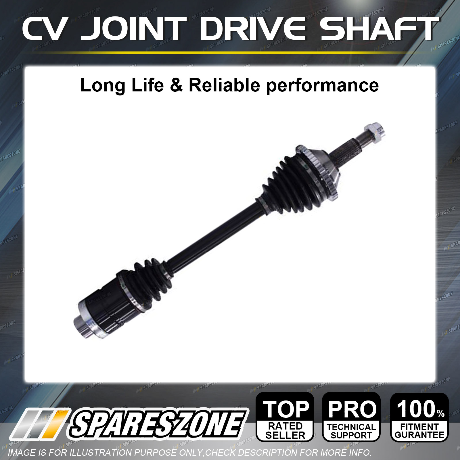 1 x RH FRONT CV Joint Drive Shaft for Ford Territory AWD 04/200404/