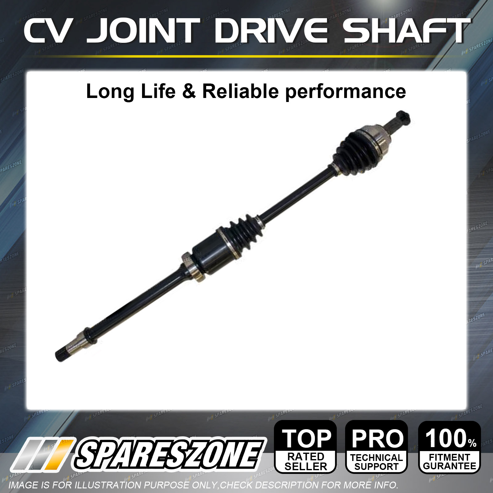 1 x RH CV Joint Drive Shaft for Volvo C30 S40 S60 V50 2.0L 20092014 eBay