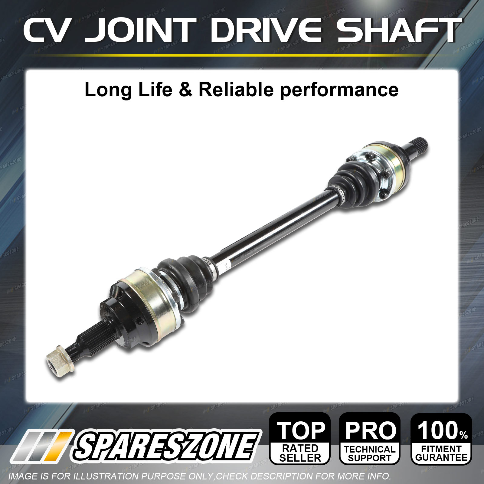 1 x Right CV Joint Drive Shaft for Toyota Estima ACR30 ACR50 Previa