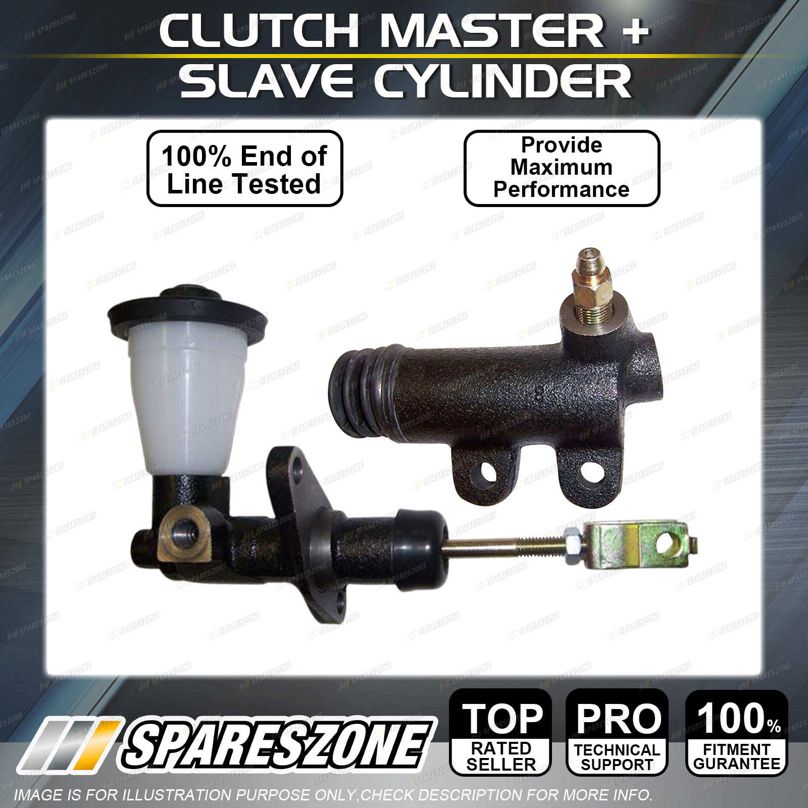 Clutch Master Slave Cylinder for Toyota 4 Runner Hilux RN31 RN36 RN41