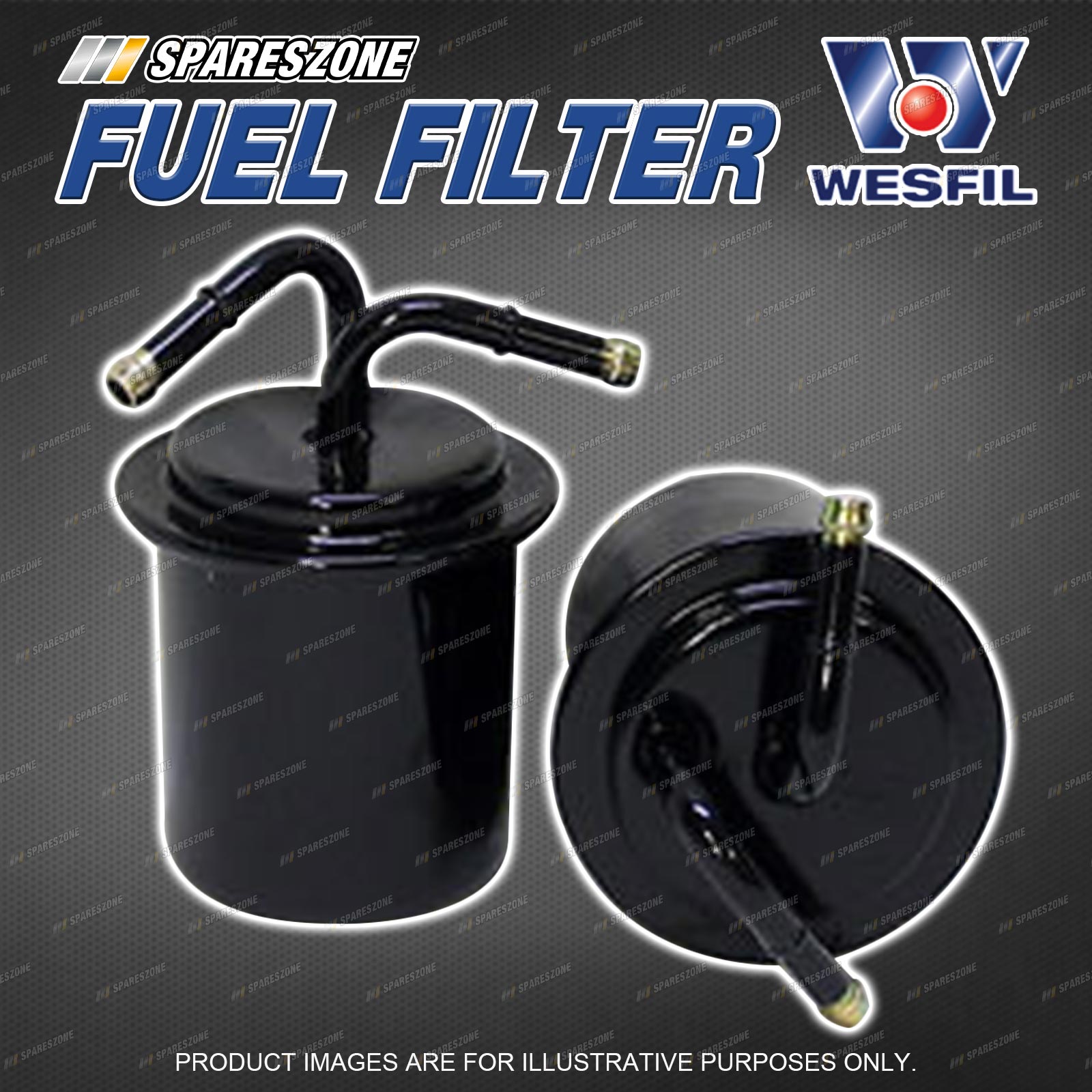 Wesfil Fuel Filter for Subaru Impreza GC3 GC5 GC6 GC7 GC8 GC9 GF5 GF6