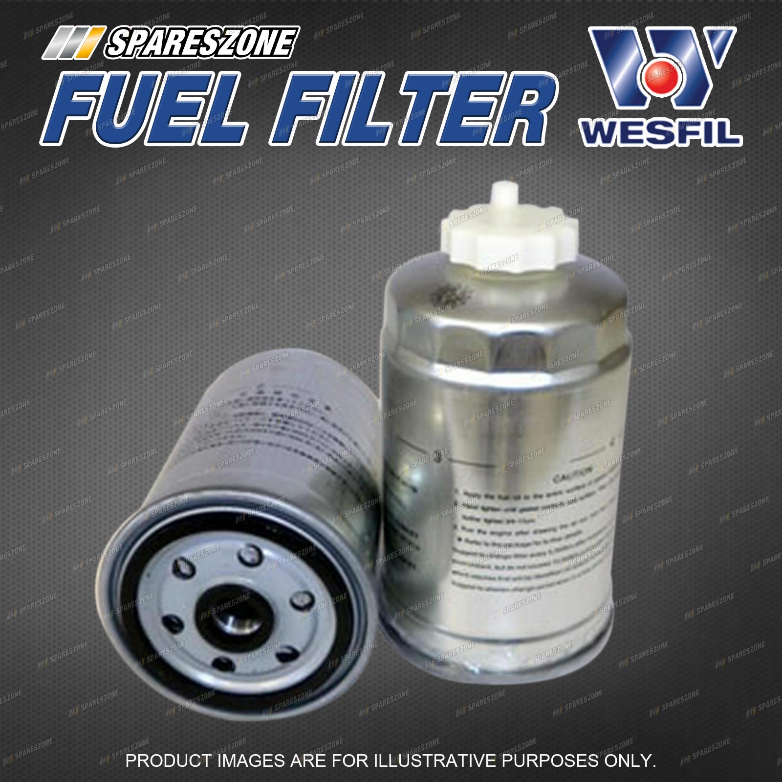 Wesfil Fuel Filter for Jeep Wrangler JK 2.8L CRD 4Cyl 16V DOHC Turbo
