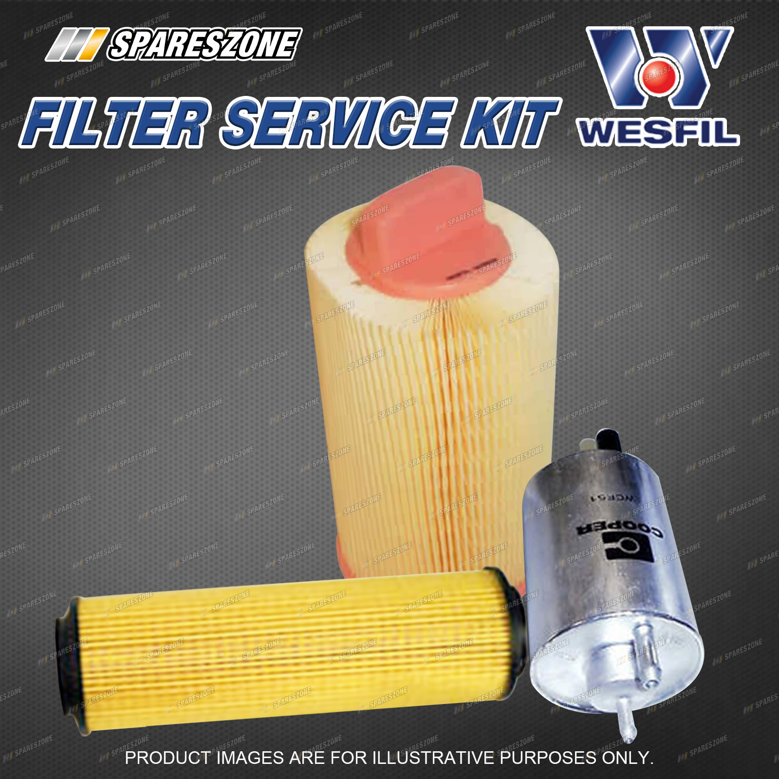 Oil Air Fuel Filter Service Kit for Mercedes Benz C180 C200 C230K