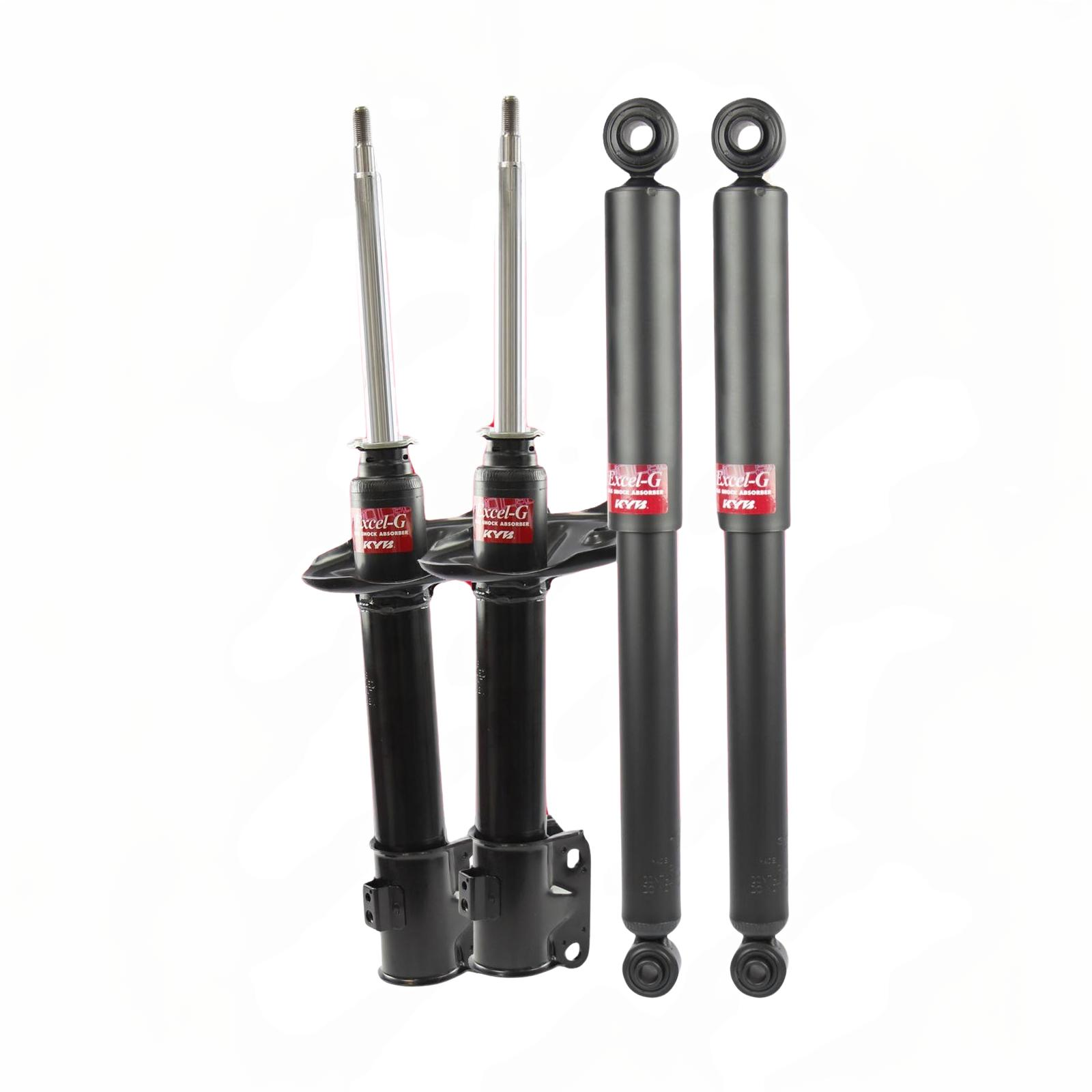 Front + Rear KYB EXCEL-G Shock Absorbers for MITSUBISHI Pajero QA