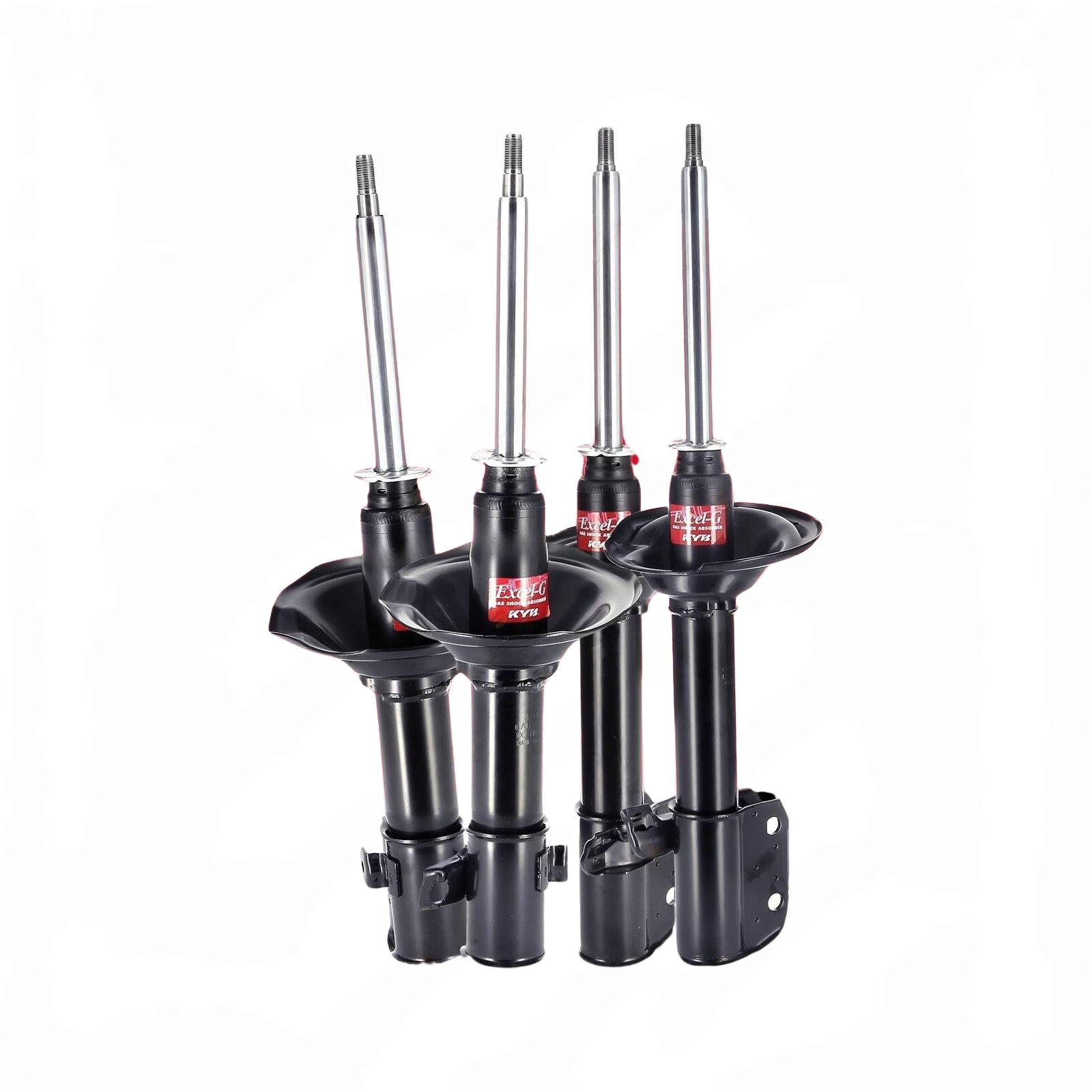 Front + Rear KYB EXCEL-G Shock Absorbers for SUBARU Impreza GC8