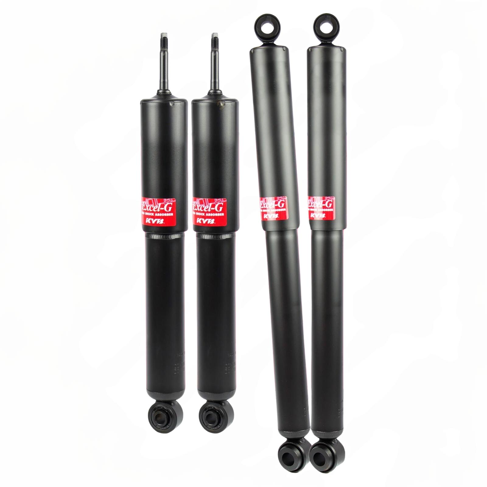 Front + Rear KYB EXCEL-G Shock Absorbers for TOYOTA Hiace KDH221