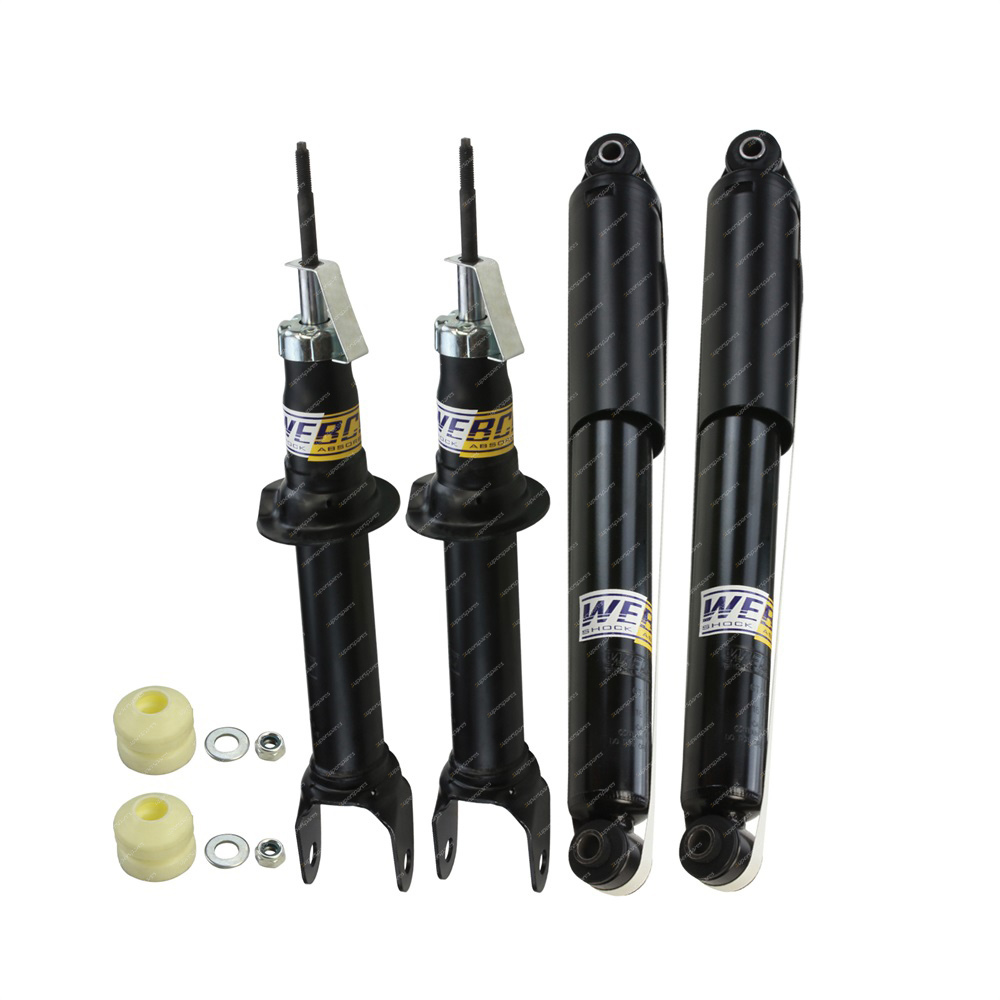 Front Rear Webco HD Shock Absorbers for FORD FALCON FAIRMONT BF II Ghia XR6 XR8