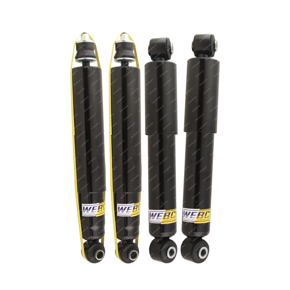 4 HD Gas Webco Pro Shock Absorbers for FORD RANGER PJ PK 2WD 4WD UTE 07-11