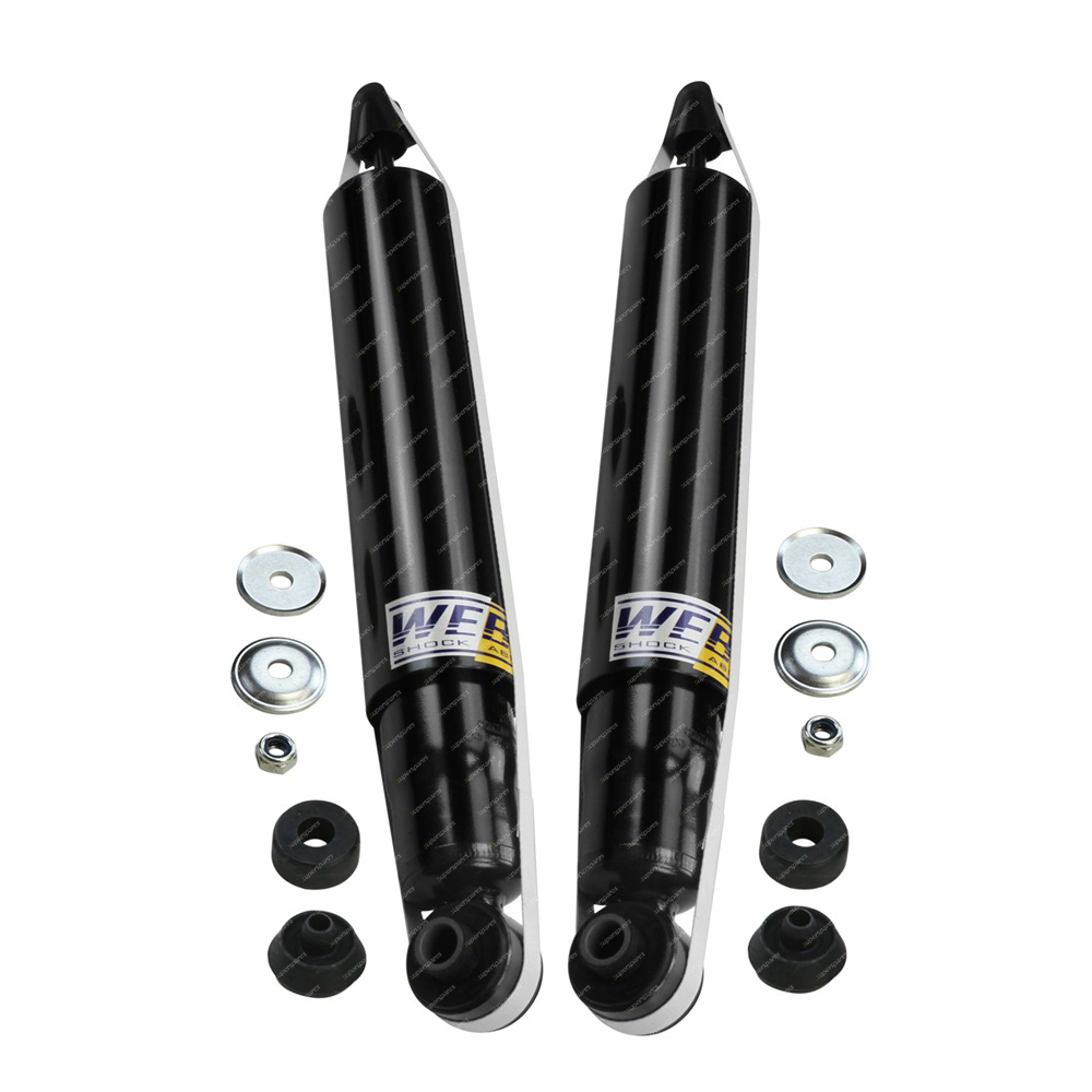 2 Rear HD Webco Pro Shock Absorber for HOLDEN COMMODORE VT VX VX2 VY WAGON 97-04