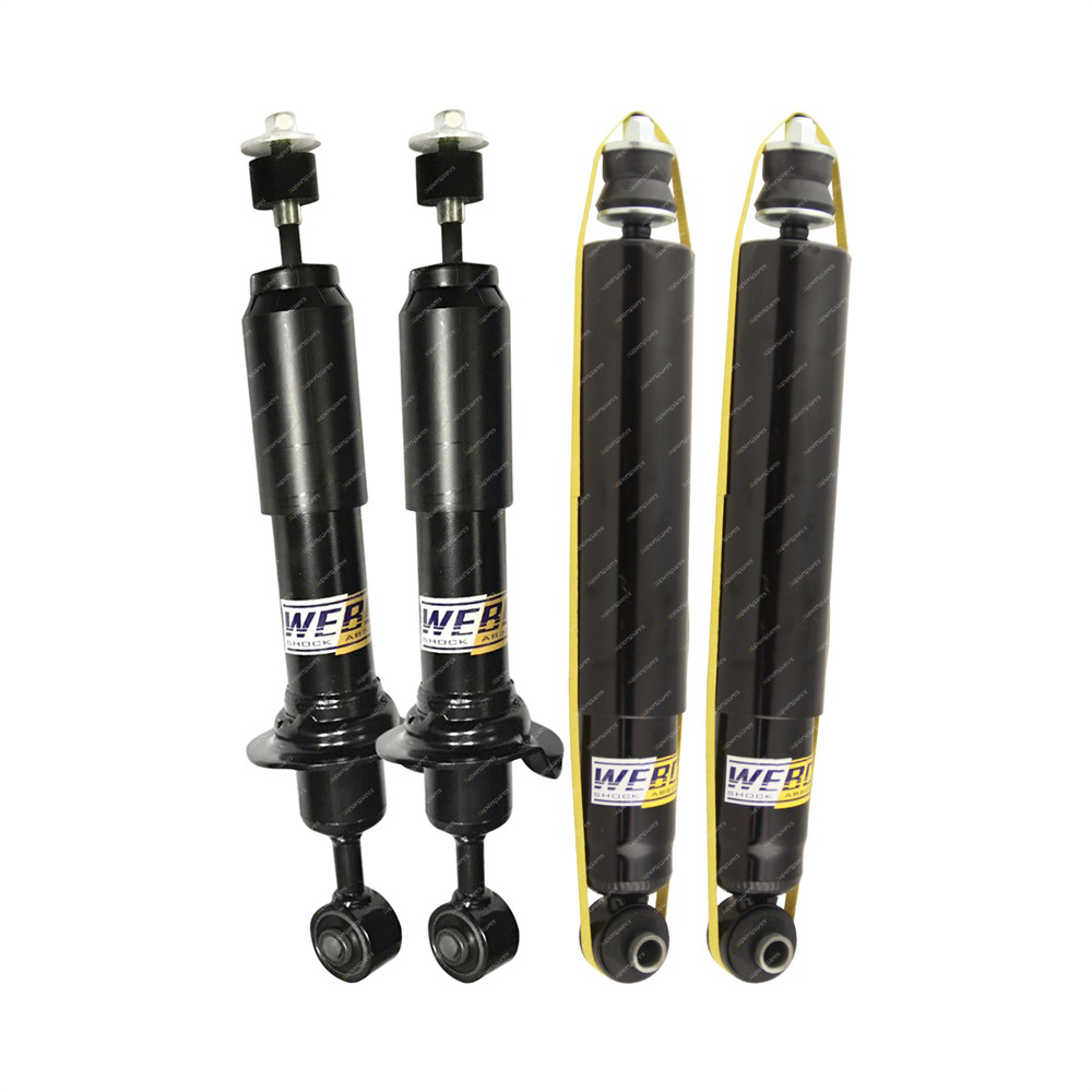Front + Rear Webco HD Pro Shock Absorbers for TOYOTA PRADO 120 150 Wagon 4WD