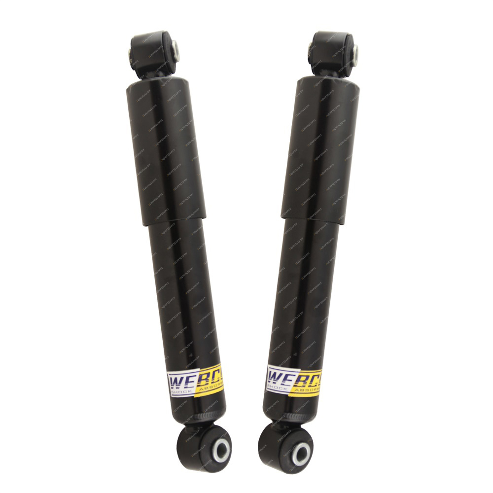 Pair Rear Webco HD Pro Shock Absorbers for NISSAN NAVARA D40 4WD Ute coil front