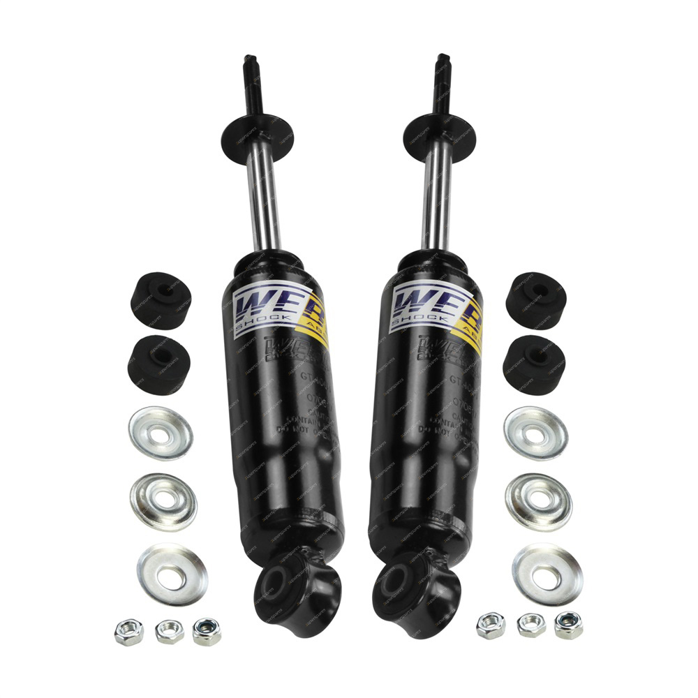 Pair Front Webco HD Pro Shock Absorbers for NISSAN NAVARA D22 4WD Ute 97-on