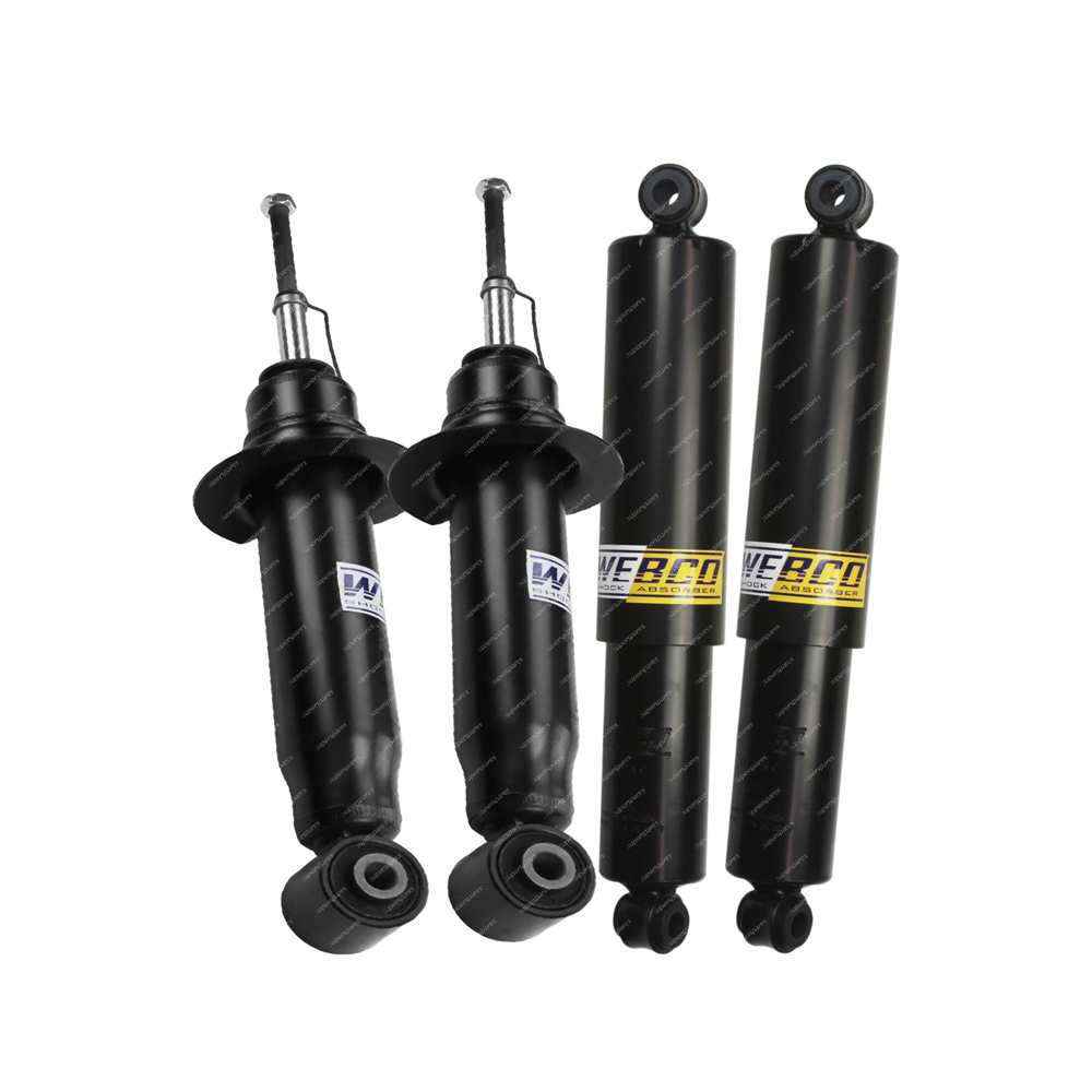 Front Rear 2" Lift Foam Cell Shock Absorber for Mitsubishi Pajero NM NP NS NT NW