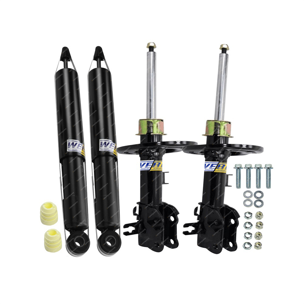 Front + Rear Webco HD Pro Shock Absorbers for HOLDEN COMMODORE SEDAN VZ 04-06