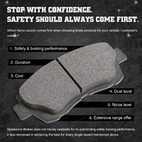 4Pcs Rear Disc Brake Pads for Holden Commodore VE 3.0i 3.6i 6.0i RWD