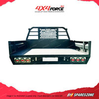 4X4FORCE 1850x1850x1050mm Aluminium Trays for Toyota LandCruiser Dual Cab