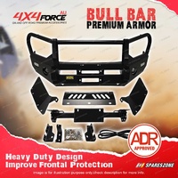 4X4FORCE Front Bumper Bullbar With Skid Plate & Loop for Isuzu D-MAX 18-20
