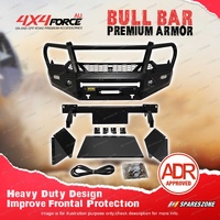 Premium Armor Bumper Bullbar with Skid Plate & Loop for Isuzu D-MAX 21-23