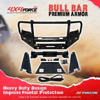 Premium Front Armor Bullbar with 3 Loop Bumper Bar for LDV T60 2017-2021