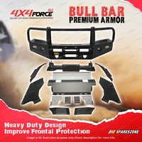 Premium Armor Bumper Bullbar with Skid Plate & Loop for Toyota Hilux Revo 15-18