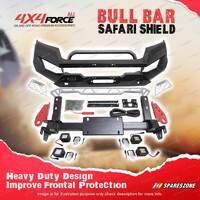 4X4FORCE Safari Shield Front U Loop Bull Bar for Nissan Navara NP300 2021-On