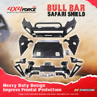 Safari Shield U Loop Bumper Bullbar for Toyota LandCruiser Prado 150 17-23