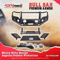 Premium Armor Bumper Bullbar with Skid Plate 3 Loop for Mazda BT50 08/20-02/25