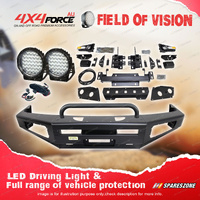 Safari Shield U Loop Bumper Bullbar Drive Light for Nissan Navara D40 Thai 08-15