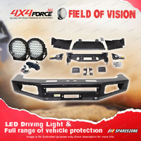 4X4FORCE Ultimate Guard No Loop Bumper Bullbar Drive Lights for GWM Tank 300
