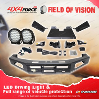 4X4FORCE Ultimate Guard No Loop Bullbar Light for Nissan Patrol Y62 Series 10-19