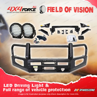 Premium Armor 3 Loop Bullbar Lights for Mitsubishi Pajero V97 excl. VRX 06-16