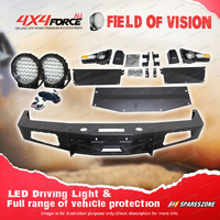 4X4FORCE Ultimate Guard No Loop Bumper Bullbar Lights for Toyota Landcruiser 80