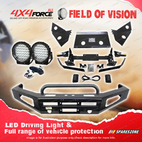 4X4FORCE Safari Shield U Loop Bullbar Lights for Toyota Landcruiser 200 08-15